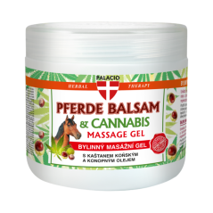 PALACIO Konopný masážny gél s gaštanom konským, 600 ml