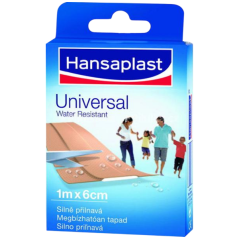 Hansaplast Universal vodoodolná náplasť, 6 cm × 1 m