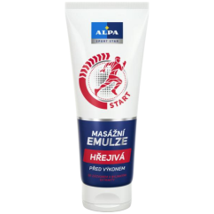Alpa Sport Star Start hřejivá masážní emulze před výkonem, 210 ml