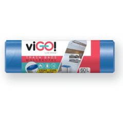 viGO! Pytle na odpad standardní, modré 60 litrů 28ks