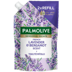 PALMOLIVE tekuté mýdlo-náhradní náplň- Levandule a Bergamot 500 ml
