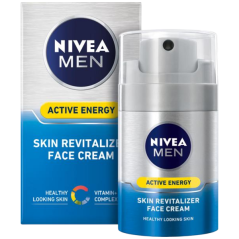 Nivea Men Active Energy pleťový krém pro muže, 50 ml