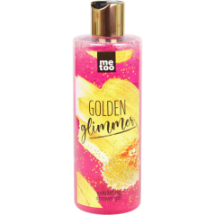 ME TOO peelingový sprchový gel Golden Glimmer 500 ml