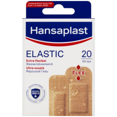 Hansaplast Elastic pružná náplasť 20 ks