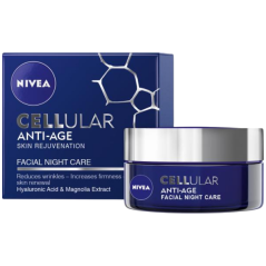 Nivea Hyaluron Cellular Filler zpevňující noční krém, 50 ml
