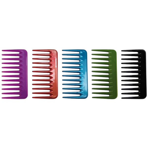 Hřeben rozčes. hrábě malé - MIX BAREV 10,2cm