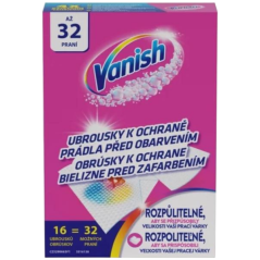 Vanish Color Protect Ubrušky 16 ks (32 praní)