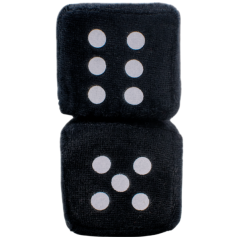 Playful Good Luck Black