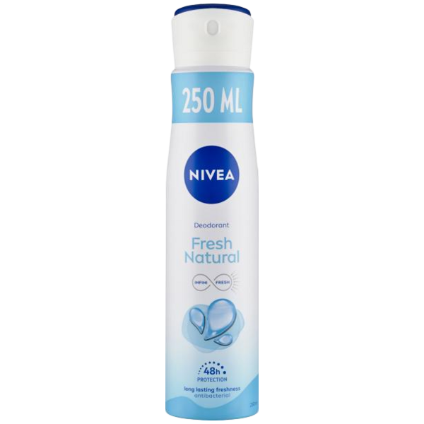 Nivea Fresh Natural deodorant v spreji, 250 ml