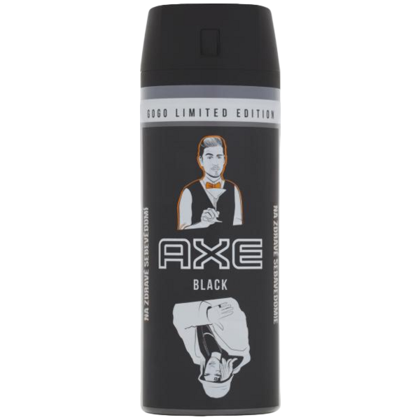 AXE deodorant Black GOGO limited edition, 150 ml
