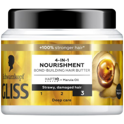 Schwarzkopf Gliss vyživující maska 4v1 pro lámavé a poškozené vlasy, 400 ml