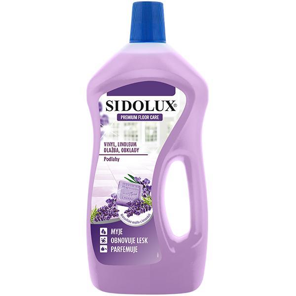 Sidolux Premium na vinyl, dlažbu, linolea - Marseillské mýdlo s levandulí 750ml Sidolux Premium na vinyl, dlažbu, linolea - Marseillské mýdlo s levandulí 750ml