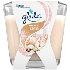 Glade sviečka vonná Maxi Romantic Vanilla Blossom, 204 g