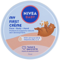 Nivea Baby krém na tvár, telo a ruky 75 ml