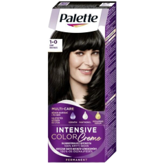 Schwarzkopf Palette Intensive Color Creme, barva na vlasy, N1 černá, 50 ml