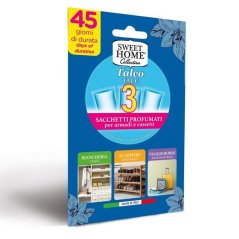 Sweet Home univerzálne parfémované sáčky Talco 3ks