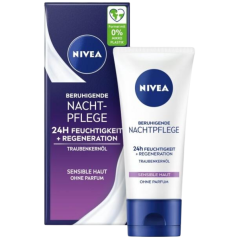 Nivea Essential Zklidňující noční krém pro citlivou pleť 50ml