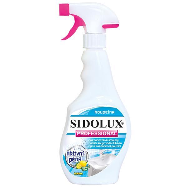 Sidolux professional aktivní pěna na koupelny 500ml Sidolux professional aktivní pěna na koupelny 500ml