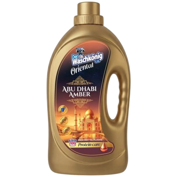 Waschkönig Color Abu Dhabi Amber prací gel 100 dávek, 3 l Waschkönig Color Abu Dhabi Amber prací gel 100 dávek, 3 l