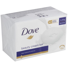 Dove tuhé mýdlo Original Beauty Cream Bar, 4× 90 g