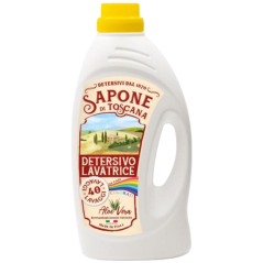 Sapone di Toscana Detersivo Lavatrice Aloe Vera 1850 ml - Enzymatický prací gel na farebné prádlo