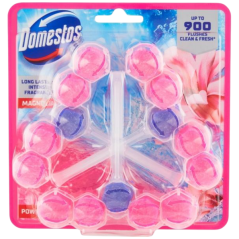 Domestos Power 5 Magnolia WC blok 3 x 50g