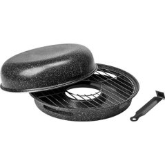 Domáca sada Grilovacej panvice s grilom na sporák, darčeková sada