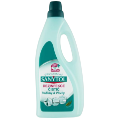 Sanytol dezinfekčný univerzálny čistič na podlahy a plochy, vôňa eukalyptus, 1 l