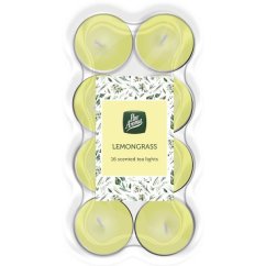 PanAroma Vonné čajové sviečky Lemongrass 16ks