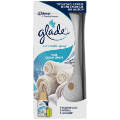 Glade osvěžovač vzduchu Automatický Pure Clean Linen, 269 ml