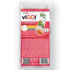 viGO! Sáčky uzatvárateľné so zipsom 2l 6ks