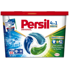 Persil prací kapsule Discs 4v1 Universal 22 dávok
