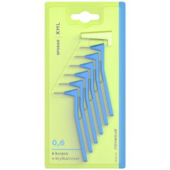 Spokar XML mezizubní kartáčky, velikost 0,6 mm, 6 ks