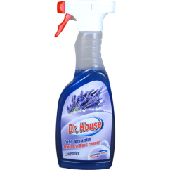 Dr. House čistič oken s rozprašovačem Lavender 500 ml