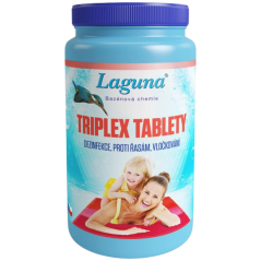 Laguna Triplex tablety 3v1 dezinfekcia vločkovanie a proti riasam, 1 kg