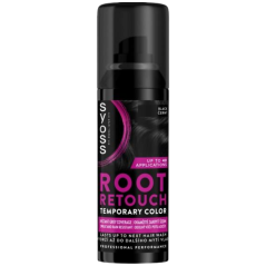 Syoss Root Retouch sprej pro dočasné zakrytí odrostů Černý, 120 ml
