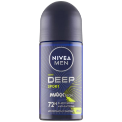 Nivea Men Deep Sport guľôčkový antiperspirant, 50 ml