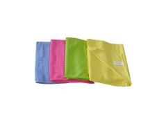 Mikrohadr KARO,60x50cm 240g/m2 červený, balení 12 utěrek