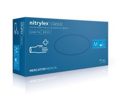 Mercator Medical Nitrylex Classic nitrilové modré 100 ks, vel.L