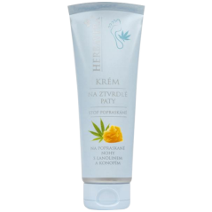 Herbavera krém na ztvrdlé paty s lanolinem a konopím, 120 ml