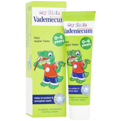 Vademecum Junior zubná pasta pre deti 0–6, jablko 50 ml