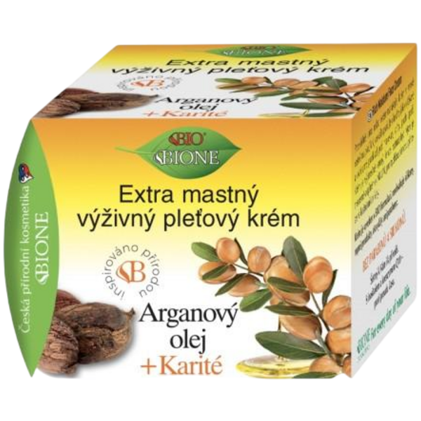 Extra mastný výživný krém ARGANOVÝ OLEJ + KARITÉ 51 ml