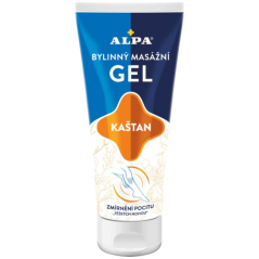 Alpa Kaštan bylinný masážny gél, 100 ml
