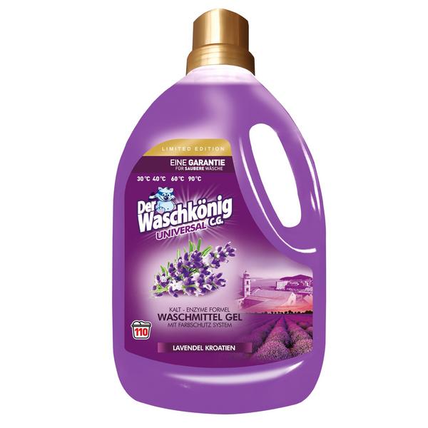 WaschKönig gel 3,305L Limited Universal Lavendel Kroatien - 110 PD