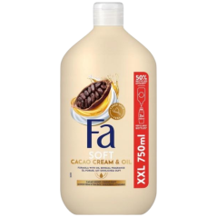 Fa Cream & Oil Cacao 2v1 sprchový gel a pěna do koupele 750 ml