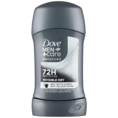 Dove Men+Care Invisible Dry tuhý antiperspirant 50ml