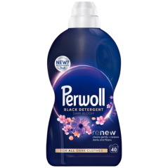 Perwoll prací gel Renew Dark Bloom, 40 dávok, 2 l