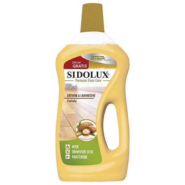 Sidolux Premium na dřevěné a laminátové podlahy – arganový olej 750 ml + 250 ml zdarma