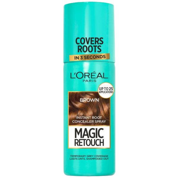 L'Oréal Magic Retouch Brown zakrytí odrostů, 75 ml