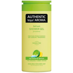 Authentic Toya Aroma sprchový gel ledová limetka a citrón, 400 ml